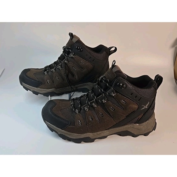 Eddie Bauer Other - NEW Eddie Bauer Men's 8.5 Maple Ridge Outdoor Waterproof Hiking Boots Brown NWOB